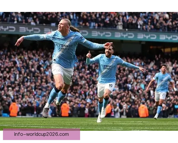 哈兰德帽子戏法统治比赛曼城四球横扫利物浦强势晋级足总杯下一轮